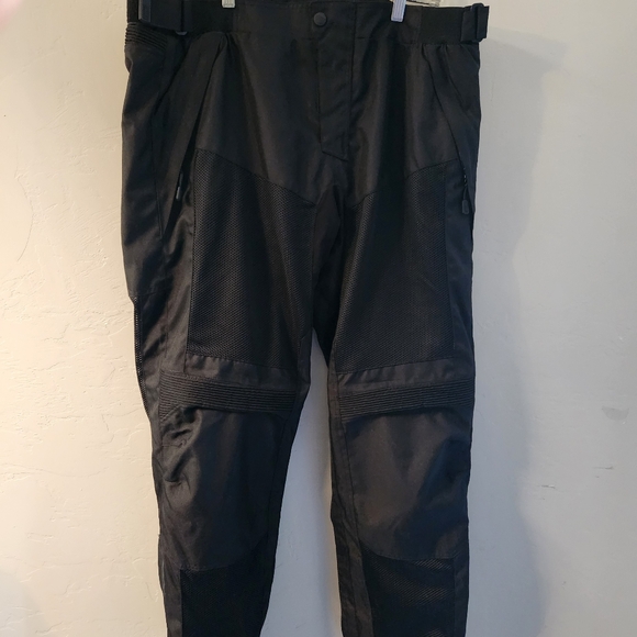 BILT Black Pants‎ Size 2XL Blaze 2 Mesh Flow Cycle Gear Protective Weather Gear - Picture 1 of 12